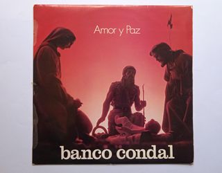 Disco de vinilo Amor y paz. Banco condal