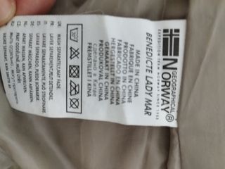 Abrigo Geographical Norway mujer 