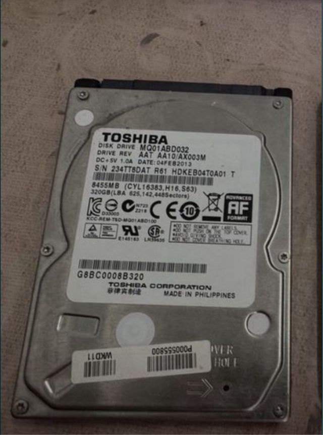 HDD TOSHIBA