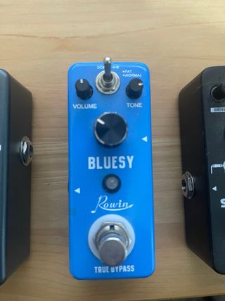 Mini pedales efectos guitarra