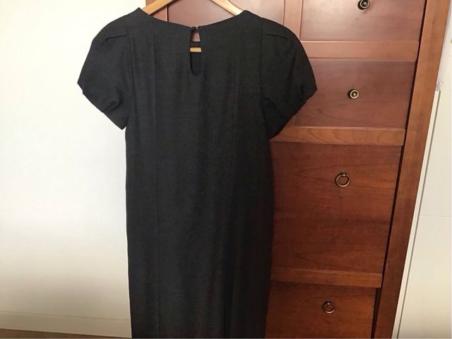 Vestido Gris Zara