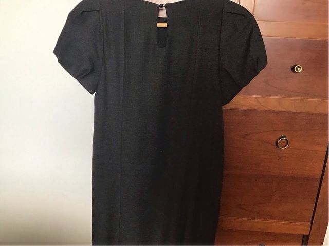 Vestido Gris Zara
