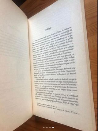 La novela de la momia