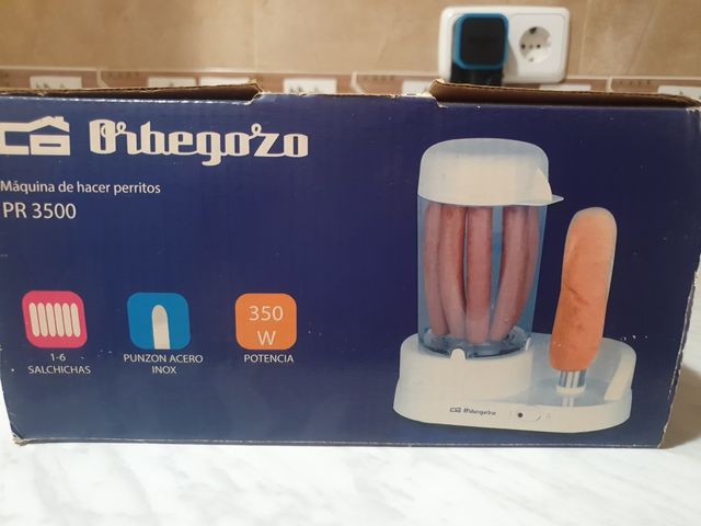 Máquina de preparar perritos calientes Orbegozo