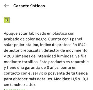 Dos focos solares NUEVOS 