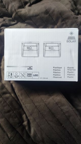 Dos focos solares NUEVOS 