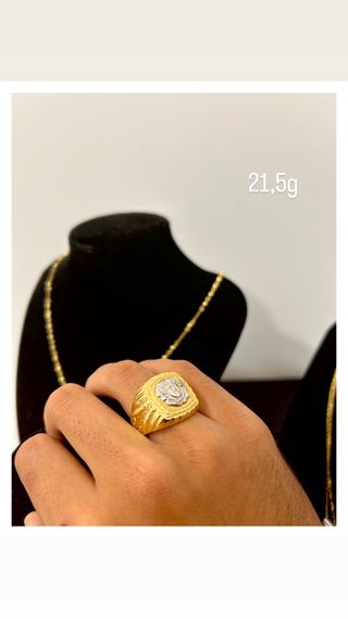 Anillo Versace Oro 18k 21,5G NUEVO