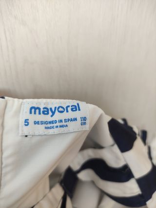 CASI NUEVO! Mayoral 5 años vestido