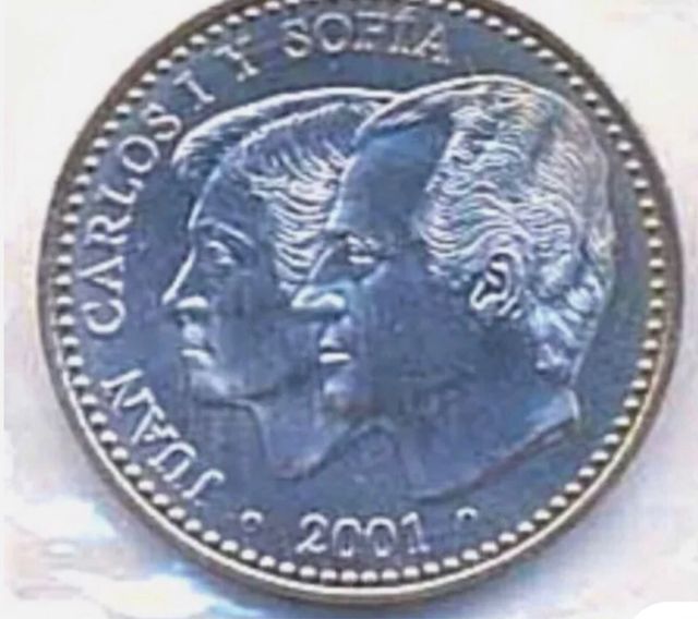 MONEDA Plata 2000 ptas AÑO 2001