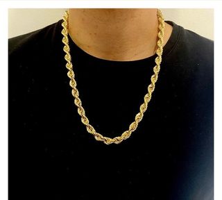 Cordón Trenzado ORO 18K 50G NUEVO