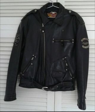 Chaqueta y Chaleco Harley Davidson moto cuero