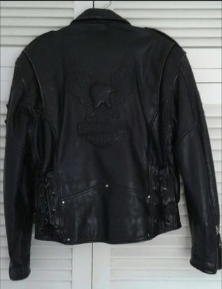 Chaqueta y Chaleco Harley Davidson moto cuero