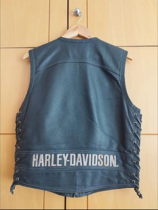 Chaqueta y Chaleco Harley Davidson moto cuero