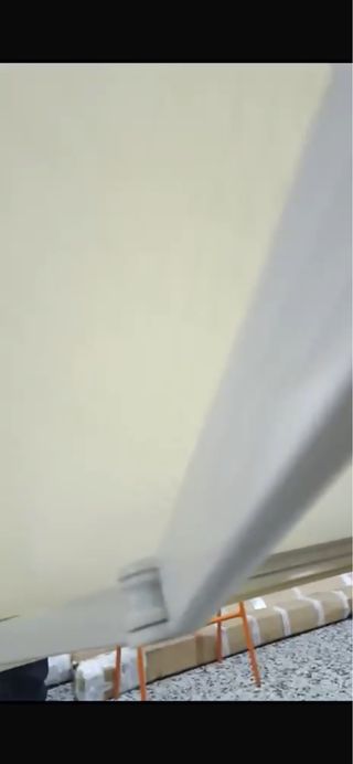 Toldo electrico con motor nuevo y mando nuevo