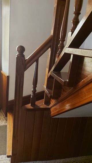 BALAUSTRADA RÚSTICA PARA ESCALERA