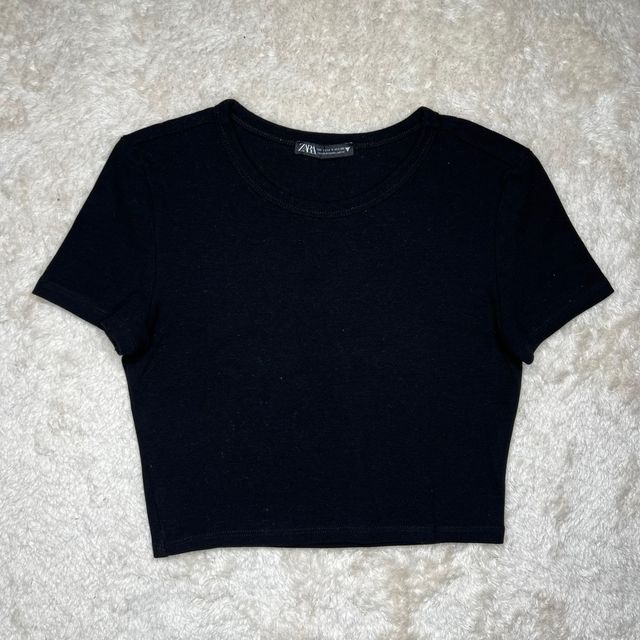 Zara Cropped Tee - Tshirt Zara