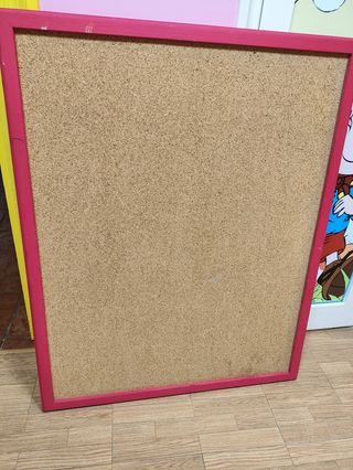 Tablón de anuncios de corcho