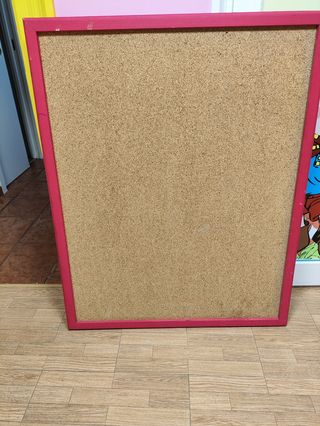 Tablón de anuncios de corcho