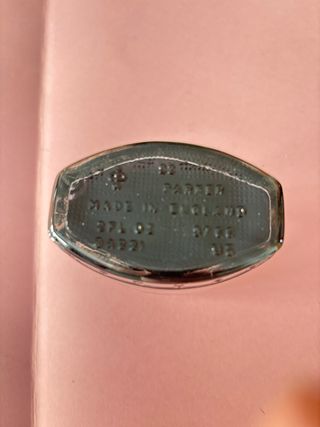 Botella frasco de tinta negra Quink Parker 7x7cm