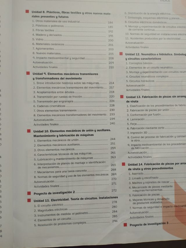 Libro 1°Bachiller Tecnología Industrial 