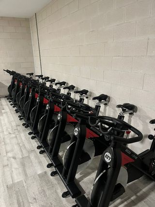 Bicicletas spining pesas powerlifting cr