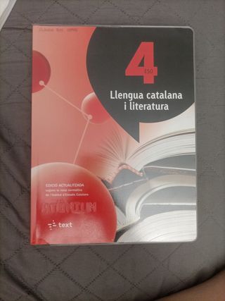 Libro de texto catalán 4ESO 
