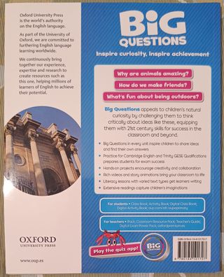 Libro texto Big Questions Class book 2 