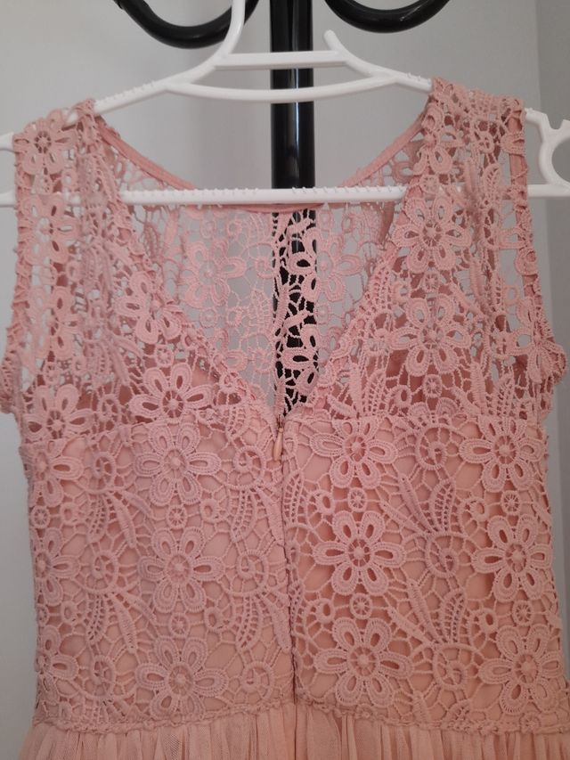 Vestido rosa de El Corte Inglés 