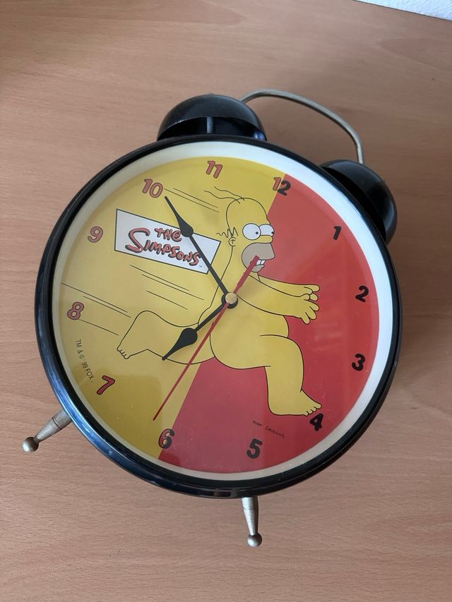 Reloj despertador Vintage The Simpsons