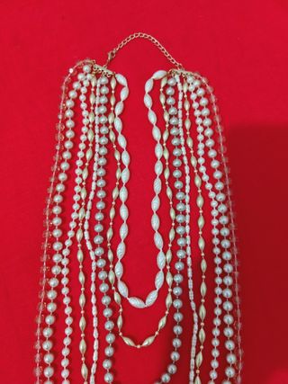 Collar Largo 8 Hileras 💖✨️