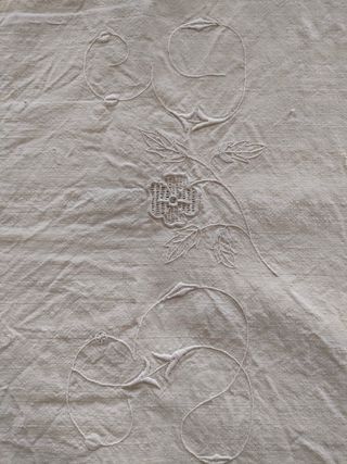 Antico lenzuolo matrimoniale