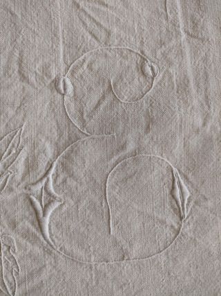 Antico lenzuolo matrimoniale