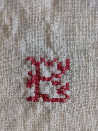 Antico lenzuolo matrimoniale