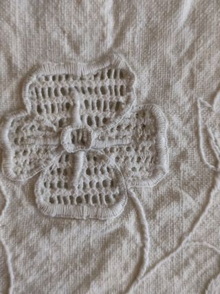 Antico lenzuolo matrimoniale