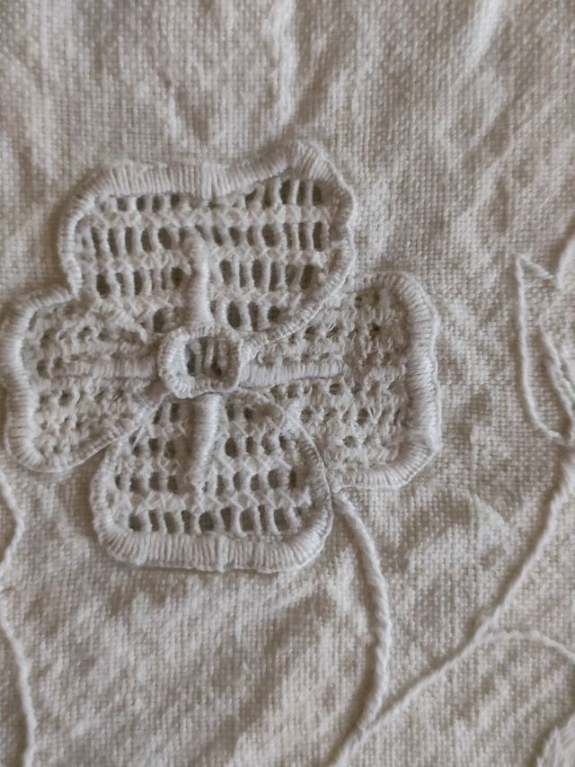 Antico lenzuolo matrimoniale