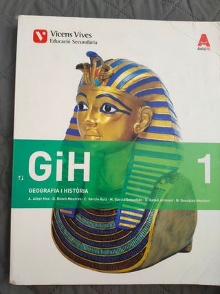 Libro texto Geografia i Història 1 ESO