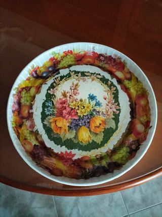 Bandeja de cristal 