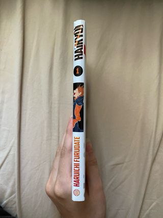Primer tomo manga Haikyuu