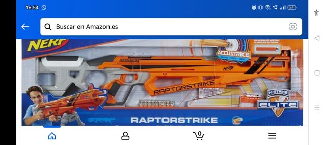 Nerf raptorstrike 70 euros
