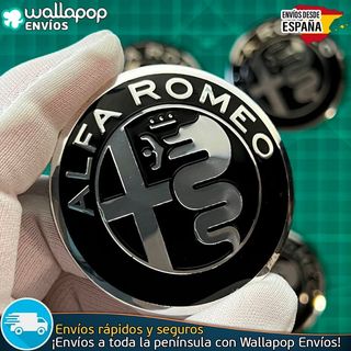 X4 Emblemas Alfa Romeo 56mm Pegatinas Tapacubos