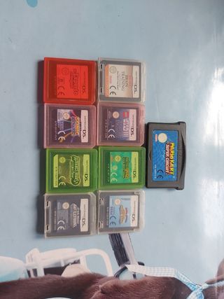 Juegos DS y Game Boy