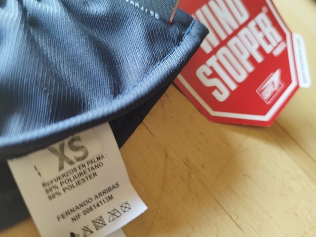 Guantes wind stopper gore