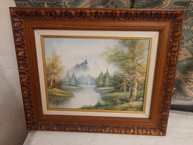 Paesaggio montano Quadro 60x50 cm