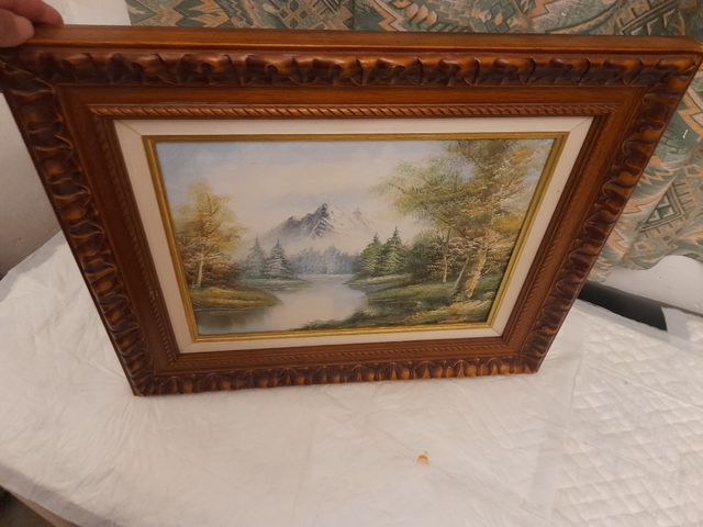 Paesaggio montano Quadro 60x50 cm