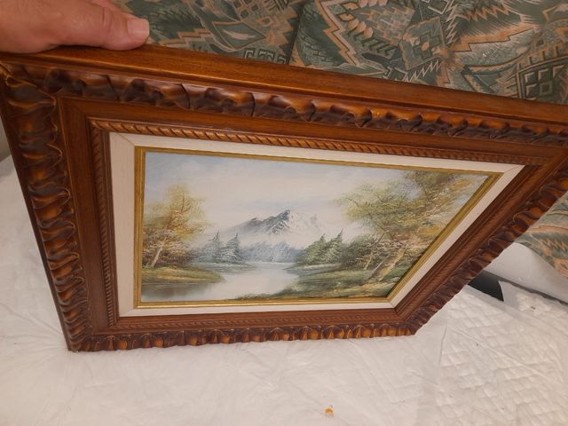 Paesaggio montano Quadro 60x50 cm