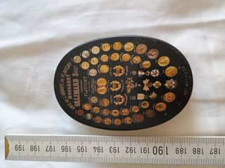 10 scatole in latta 1900