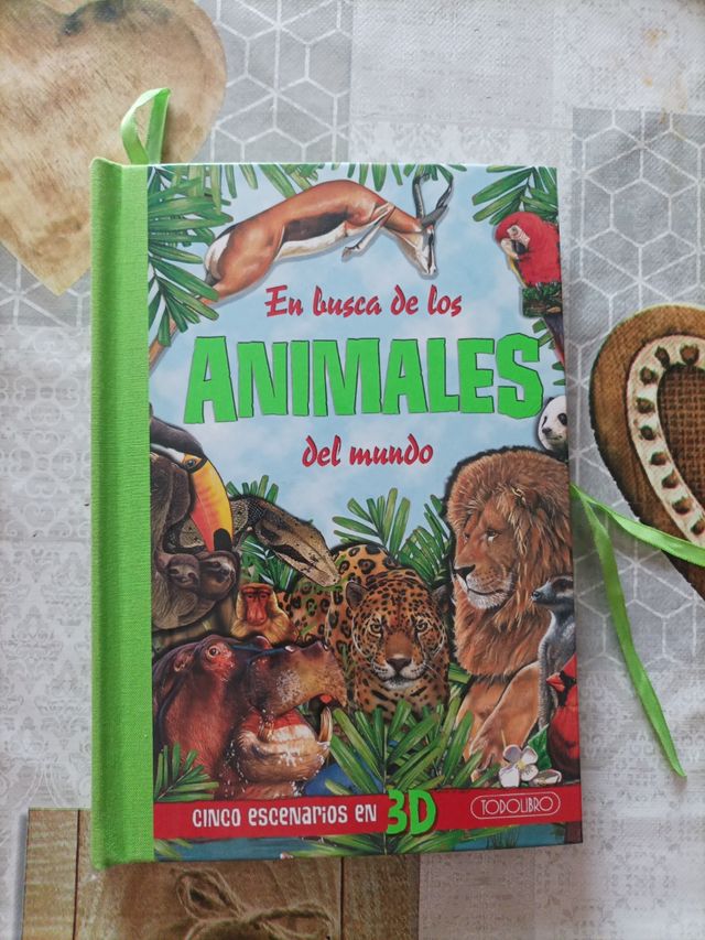 Libro en busca de los animales del mundo