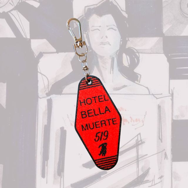 Llavero Hotel Bella Muerte My Chemical Romance
