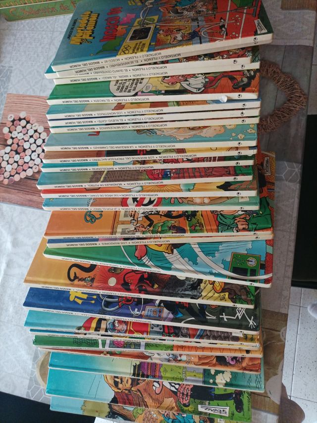 Colección de libros Mortadelo y Filemón
