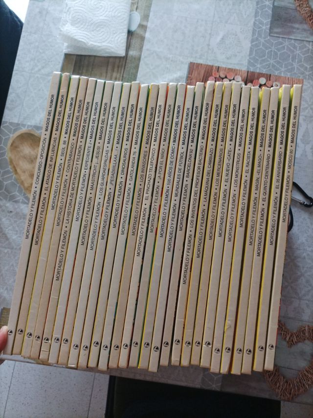 Colección de libros Mortadelo y Filemón